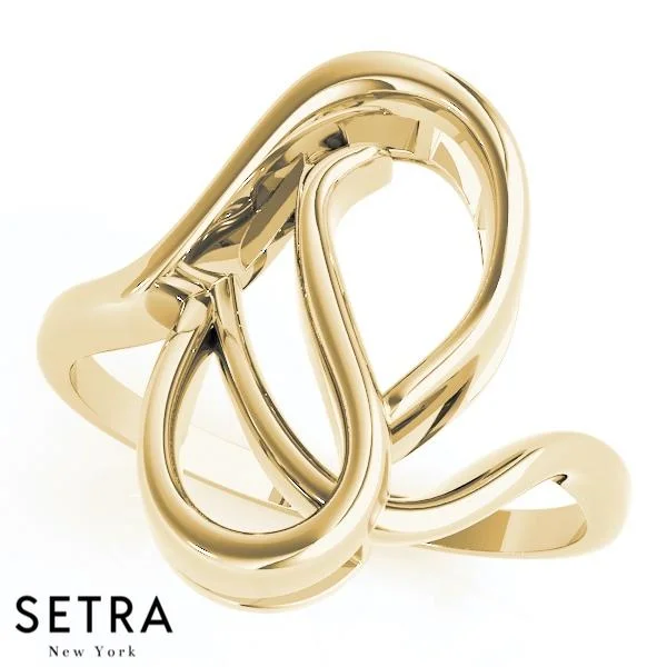 DESIGNER SETRA NEW YORK 14K GOLD RING