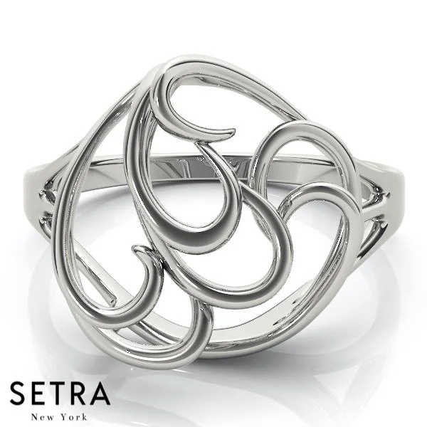 DESIGNER SETRA NEW YORK 14K GOLD RING