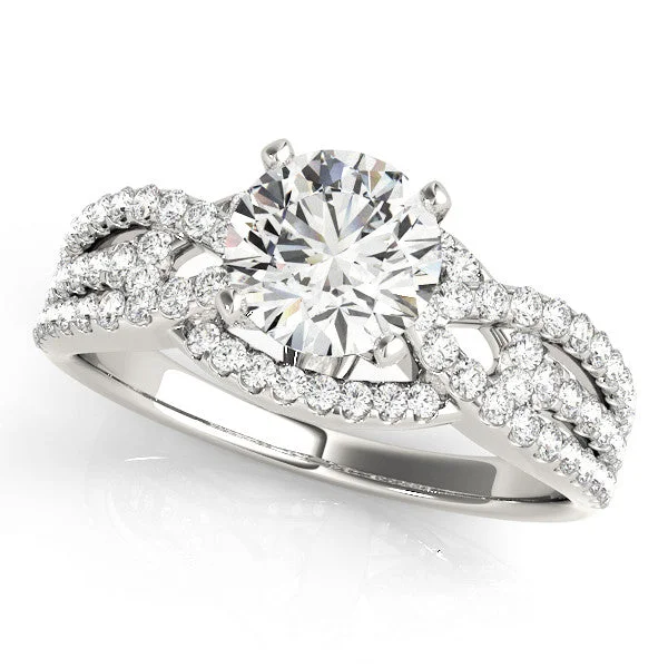 Irving Round Twist Engagement Ring