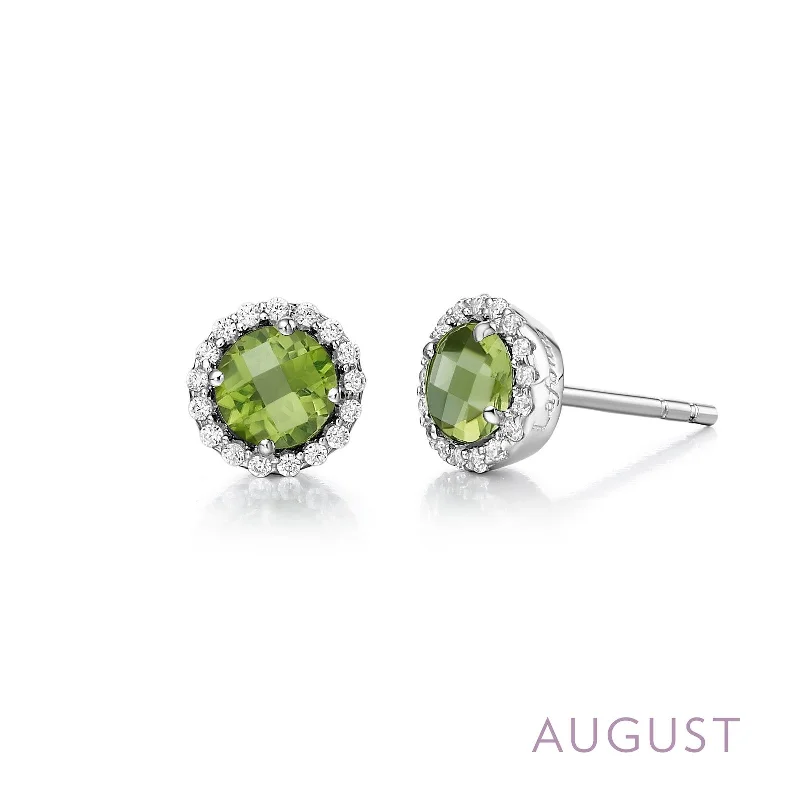 Lafonn Birthstone Peridot August Earring BE001PDP00