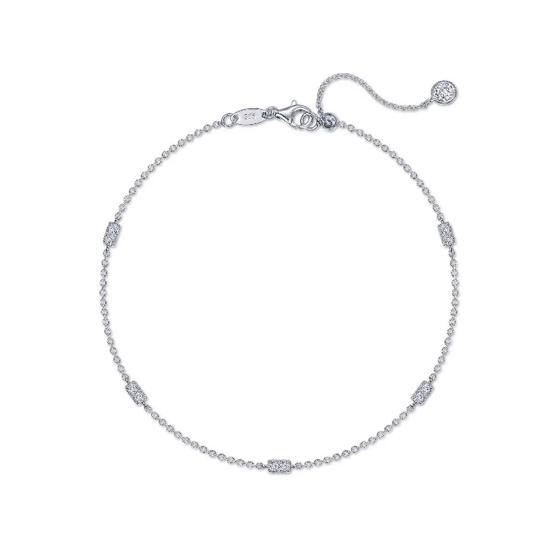 Lafonn Classic Diamond Anklet A0024CLP10