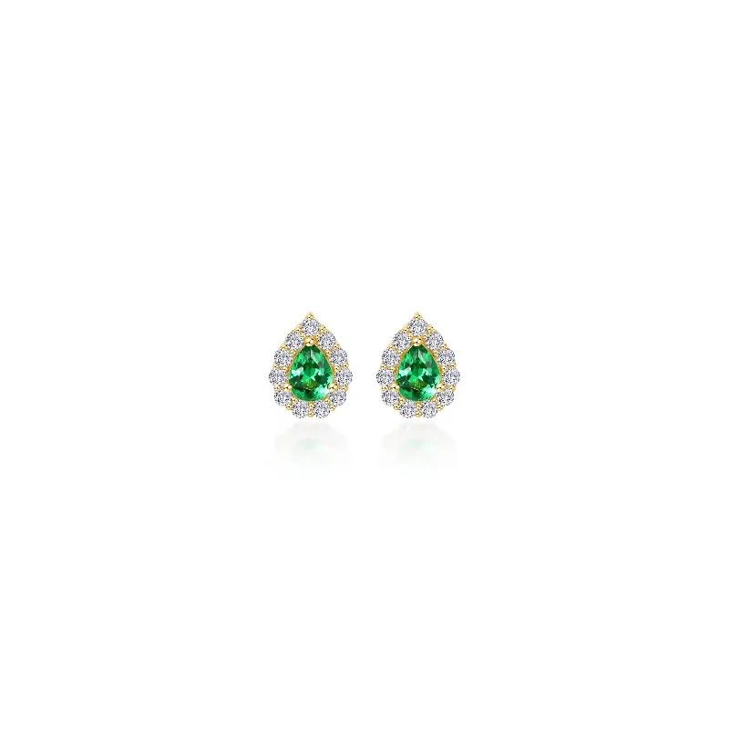 Lafonn Classic Emerald Earring E0597CEG00