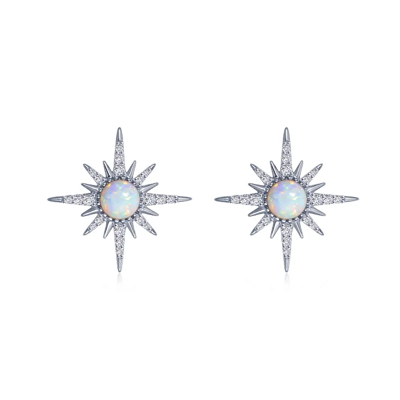 Lafonn Classic Opal Earring E0518OPP00