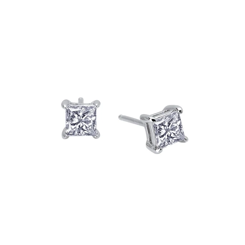 Lafonn Classic Square Diamond Earring E0113CLP00