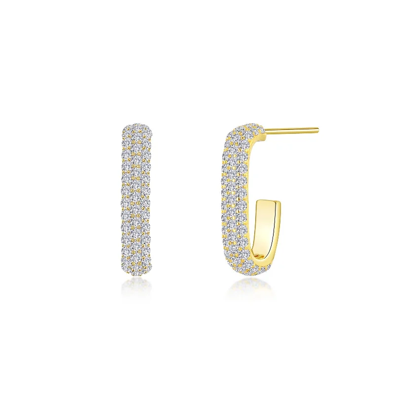 Lafonn Paperclip Diamond Earring E0531CLG00