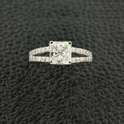 Radiant Diamond Engagement Ring