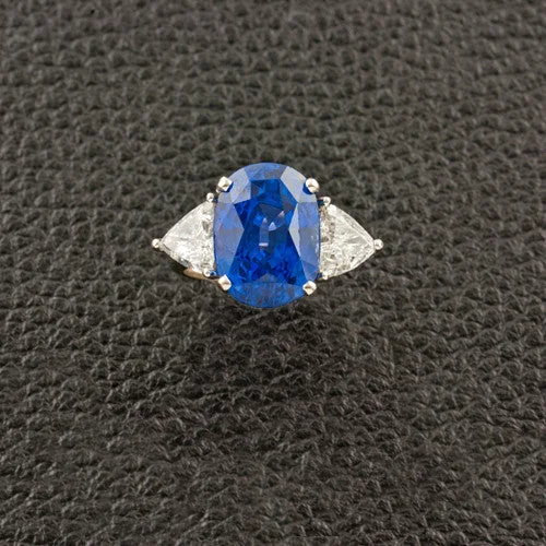 Sapphire & Diamond Ring