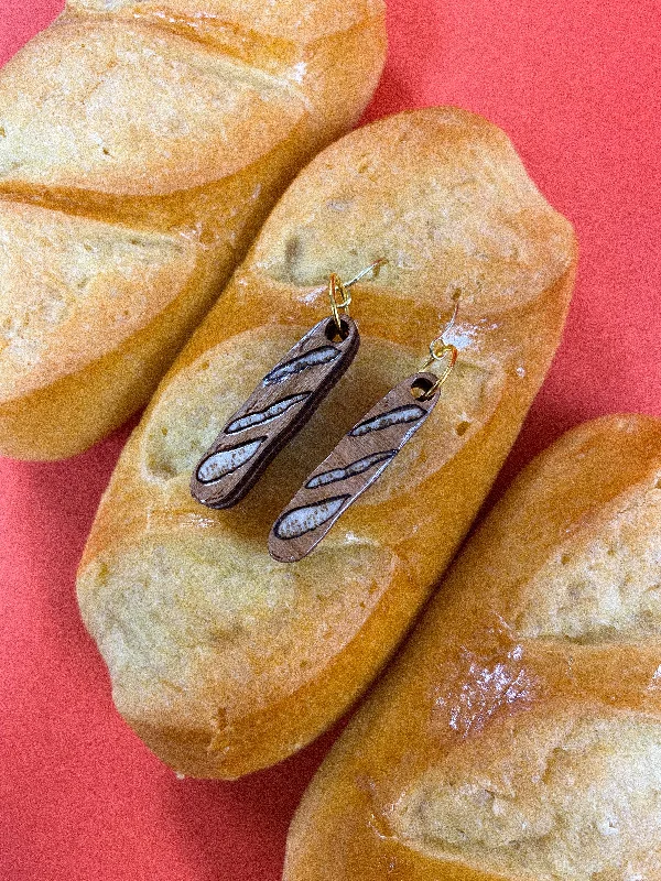 Baby Baguette Earrings