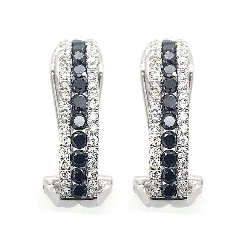 Black Diamomnd Earrings