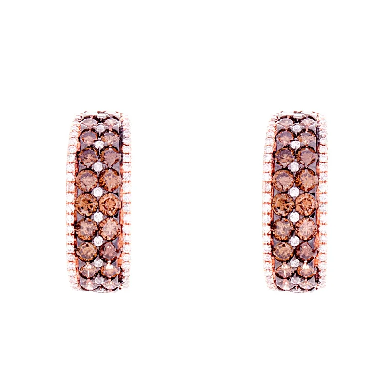 Choco Diamond Earrings