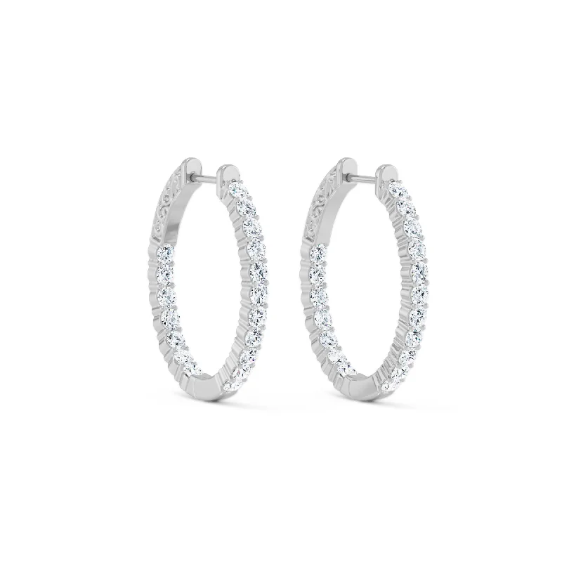 Diamond Inside-Out Oval Profile Short Hoops