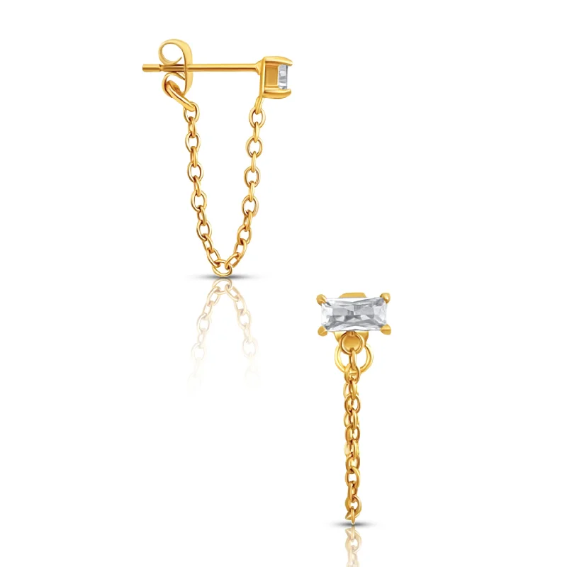 Ellie Vail - Bella Chain Stud Earring