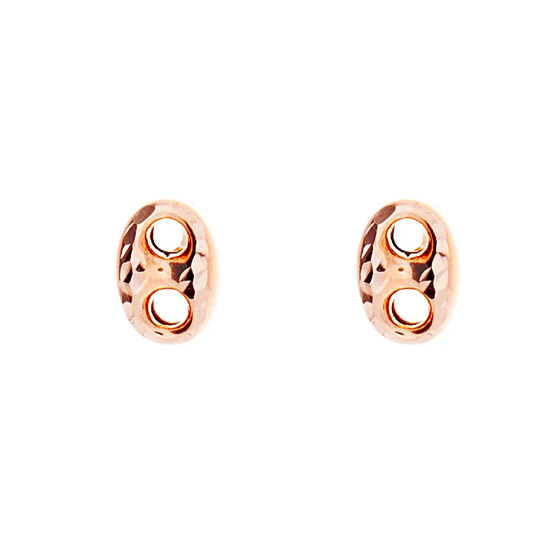 Puffed Mariner DC Earrings 8mm