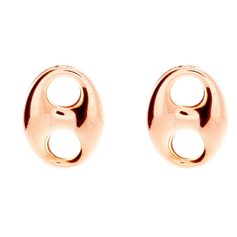 Puffed Mariner Earrings 16.5mm