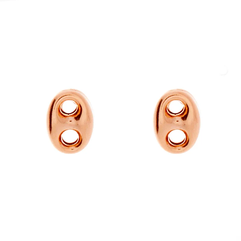 Puffed Mariner Earrings 6.5mm