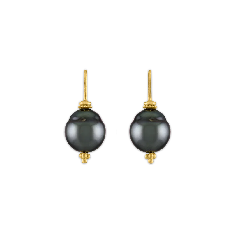 Tahitian Pearl Baby Linea Earrings