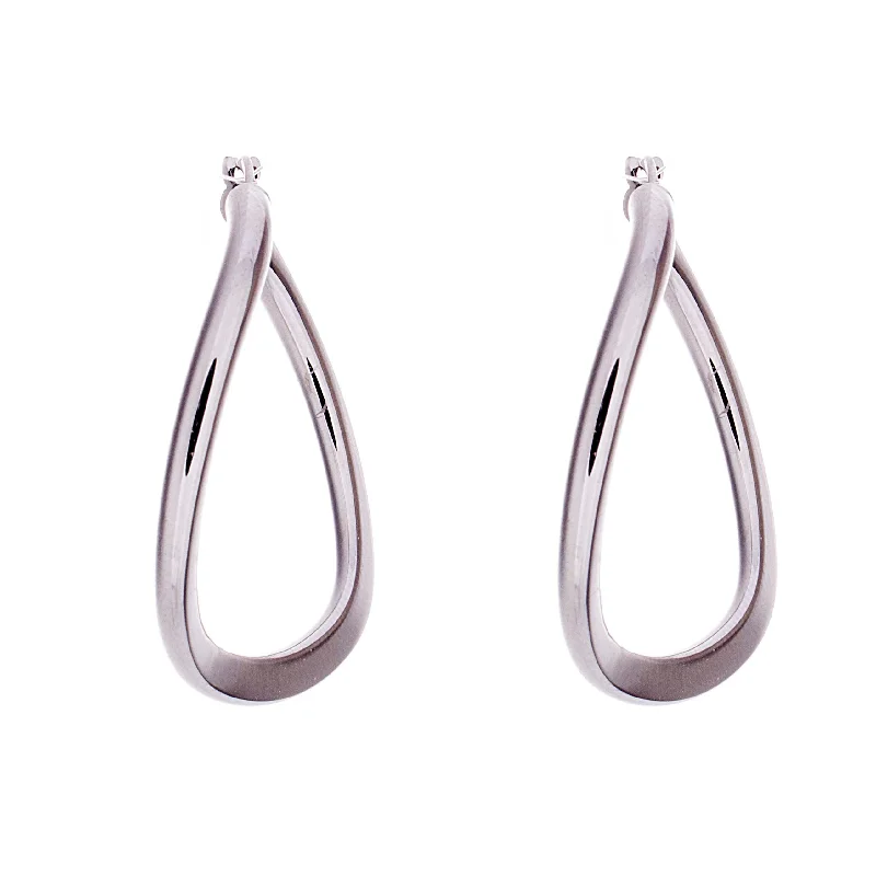 White Gold Earring