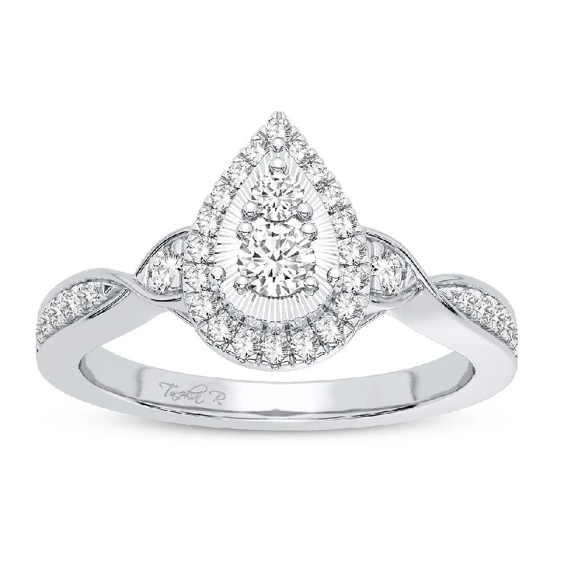 10K 0.33CT DIAMOND RING