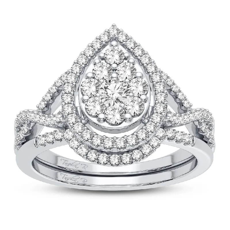 10K 0.75CT DIAMOND BRIDAL RING