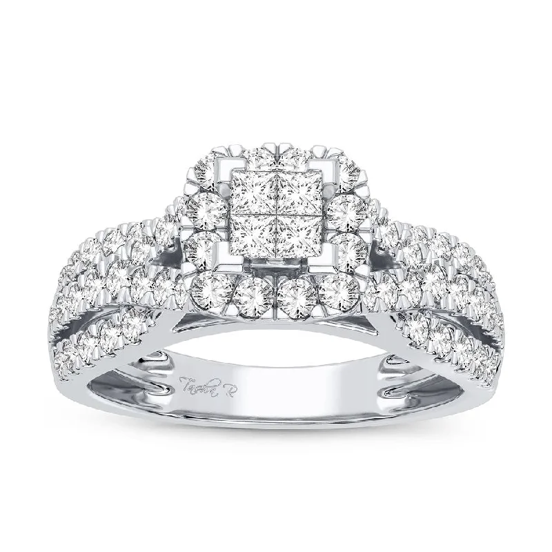 10K 1.00CT Diamond Ring