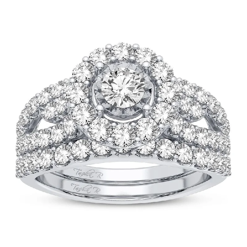 10K 1.75CT DIAMOND BRIDAL RING