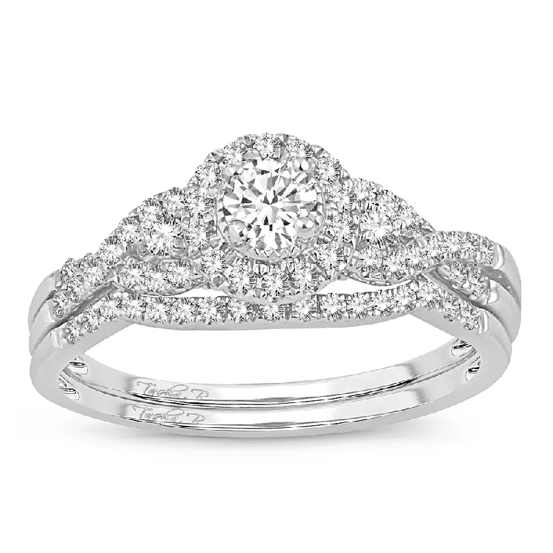 14K 0.50CT DIAMOND BRIDAL RING