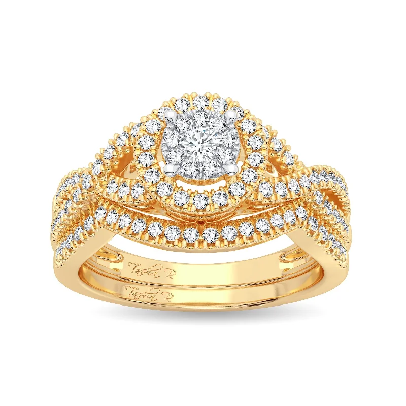 14K 0.50CT Diamond Bridal Ring