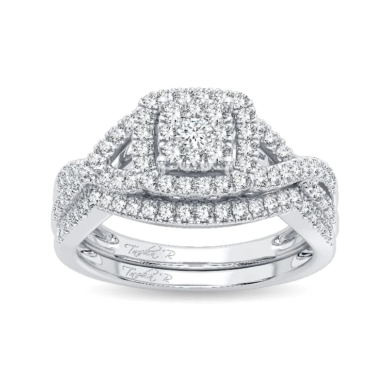 14K 0.50ct Diamond Bridal Ring