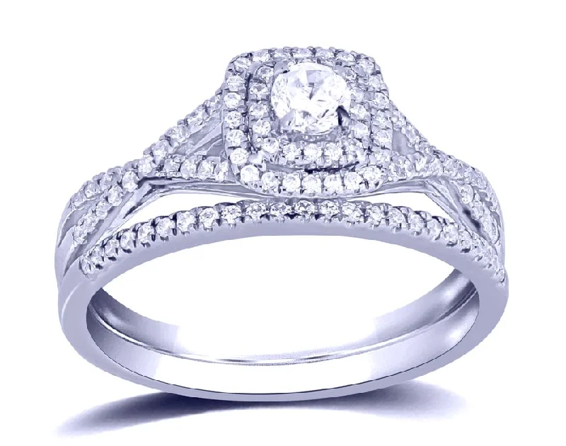 14K 0.50ct Diamond Bridal Ring