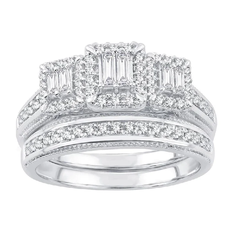 14K 0.62ct Diamond Bridal