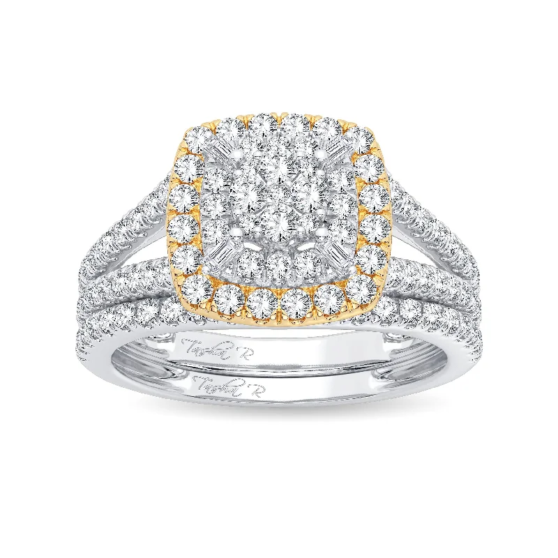 14K 0.75CT Diamond Bridal Ring