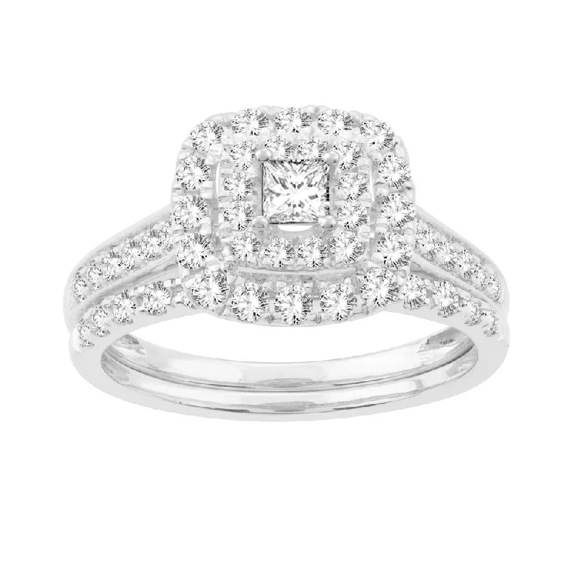 14K 1.00CT DIAMOND BRIDAL RING