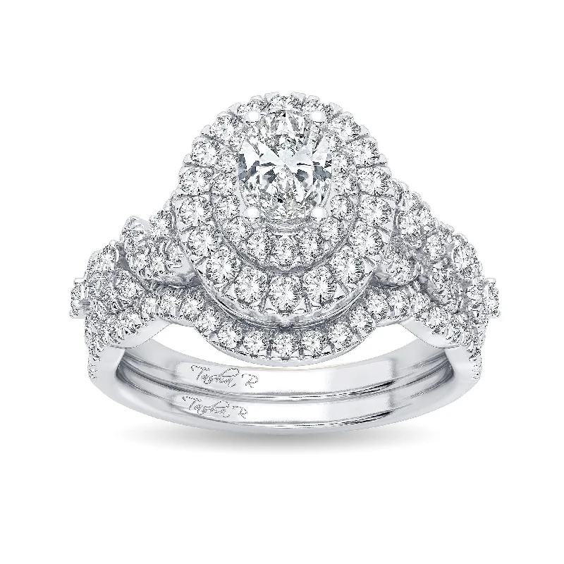 14K 1.00CT Diamond Bridal Ring