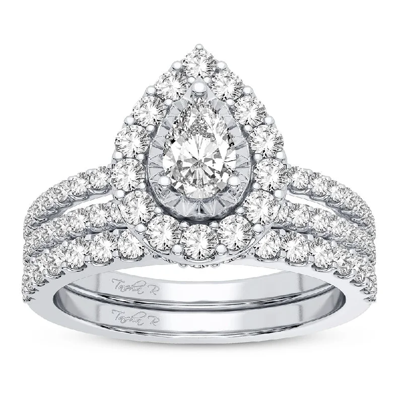 14K 1.50CT DIAMOND BRIDAL RING