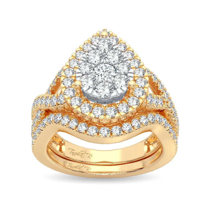 14K 1.50CT Diamond Bridal Ring