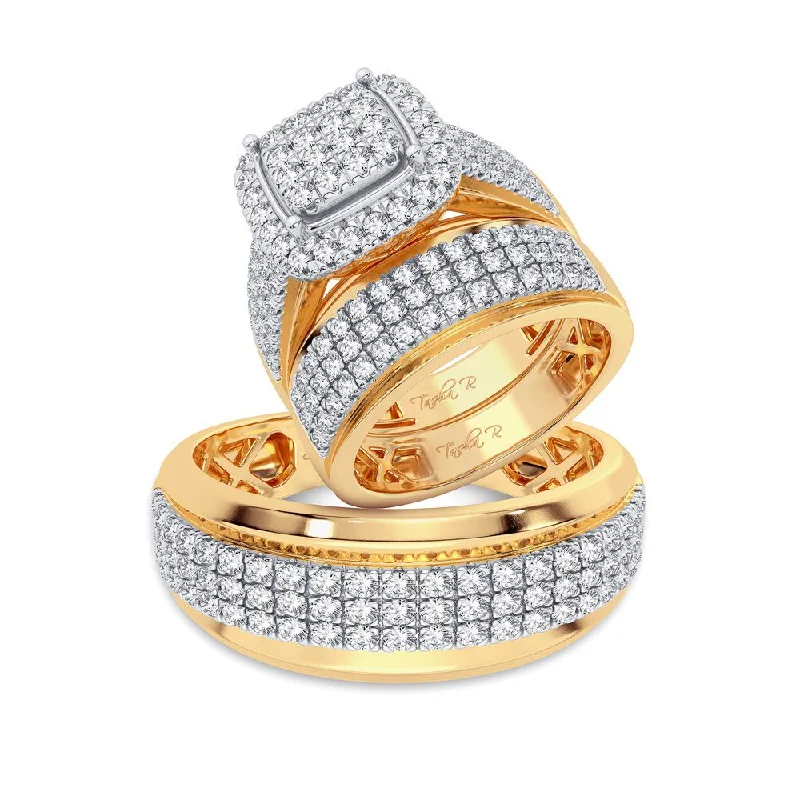 14K 2.00CT Diamond Trio Set