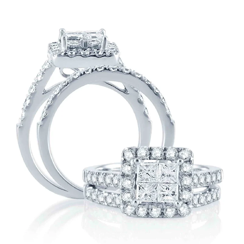 14K 2.50CT Diamond BRIDAL RING