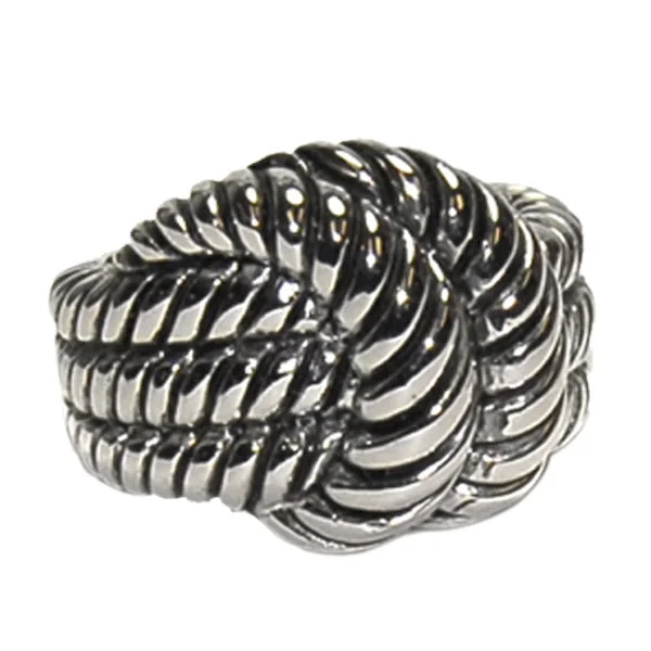 Knotted Shell Ring