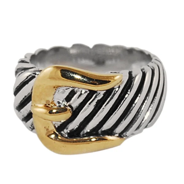 Shell Buckle Ring