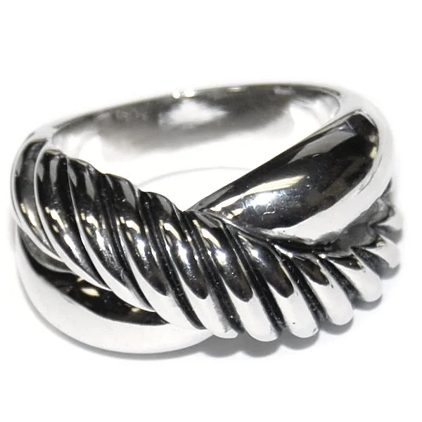 Twisted Shell Ring