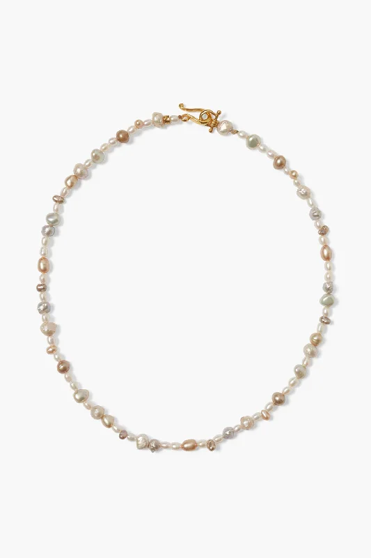 Bali Necklace Champagne Mix