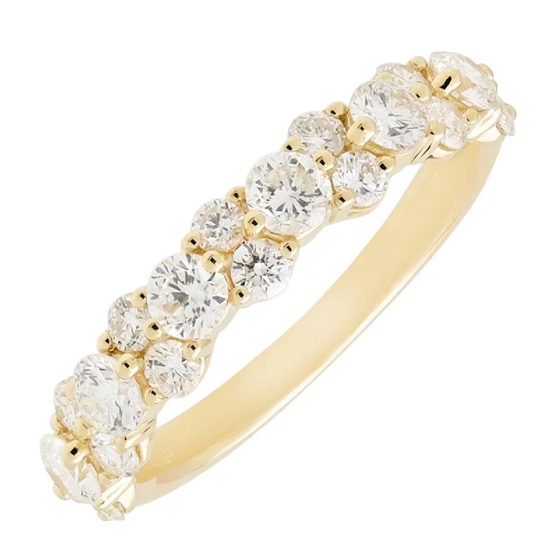 Diamond Wedding Band in 14kt Yellow Gold (1ct tw)