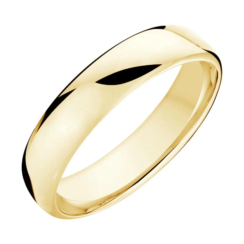 European Fit Wedding Band in 14kt Yellow Gold (5.5mm)