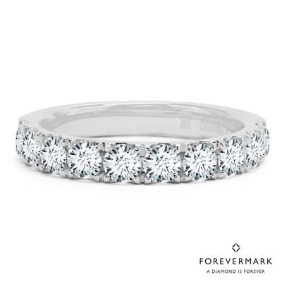 Forevermark Diamond Wedding Band in 18kt White Gold (1 1/5ct tw)