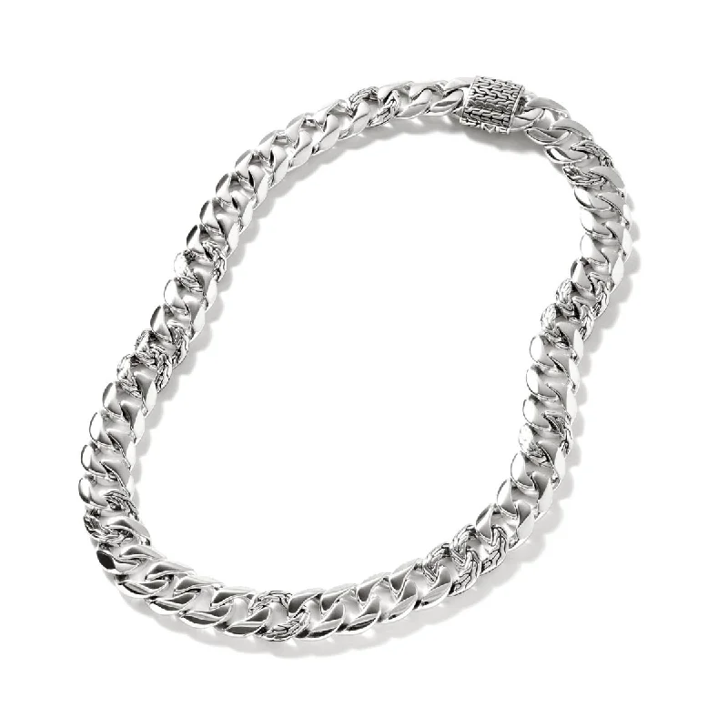 John Hardy Classic Chain Collection Curb Necklace in Sterling Silver