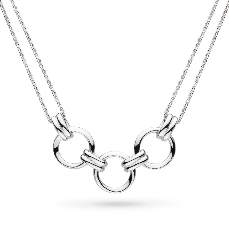 Kit Heath Bevel Unity Twin Chain Necklace