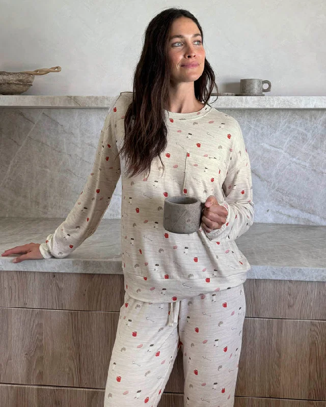 MARNA JERSEY PJS SET