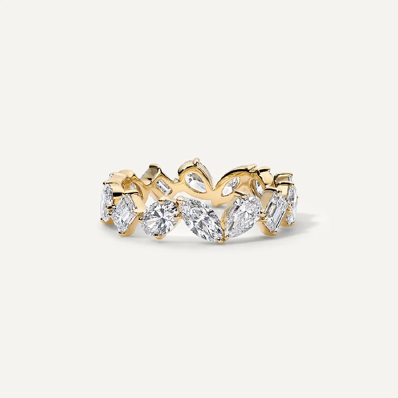 Multi Shape Eternity Band