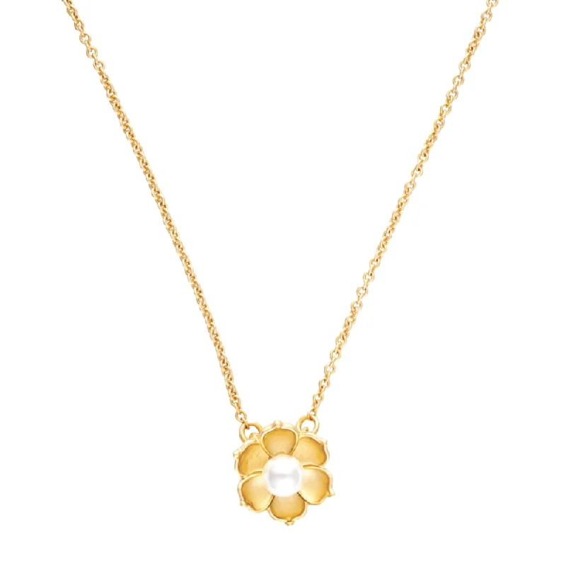 Spartina Sea La Vie Necklace 18" Bloom/Magnolia Flower