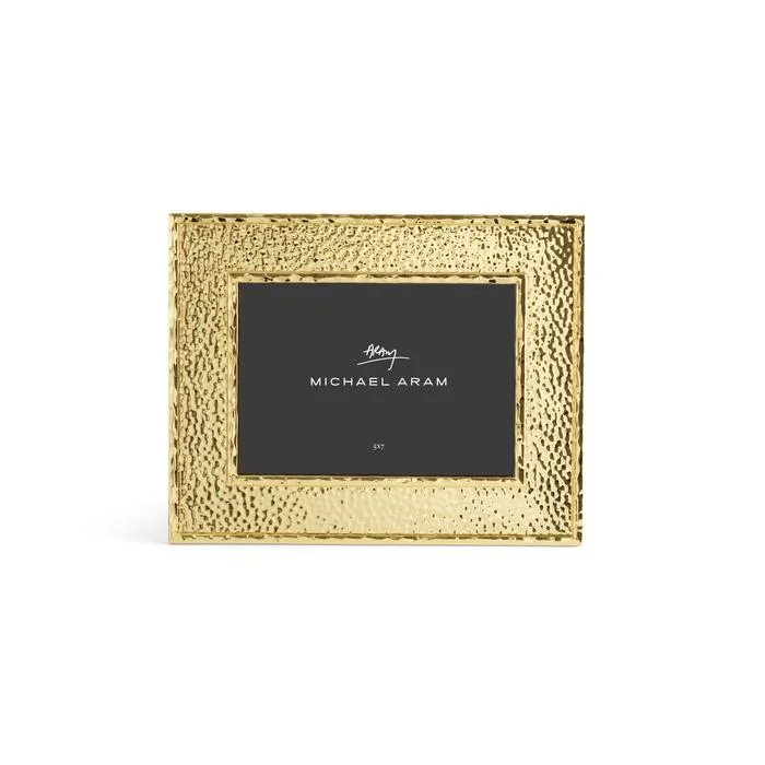 5X7 GOLD HAMMERTONE FRAME